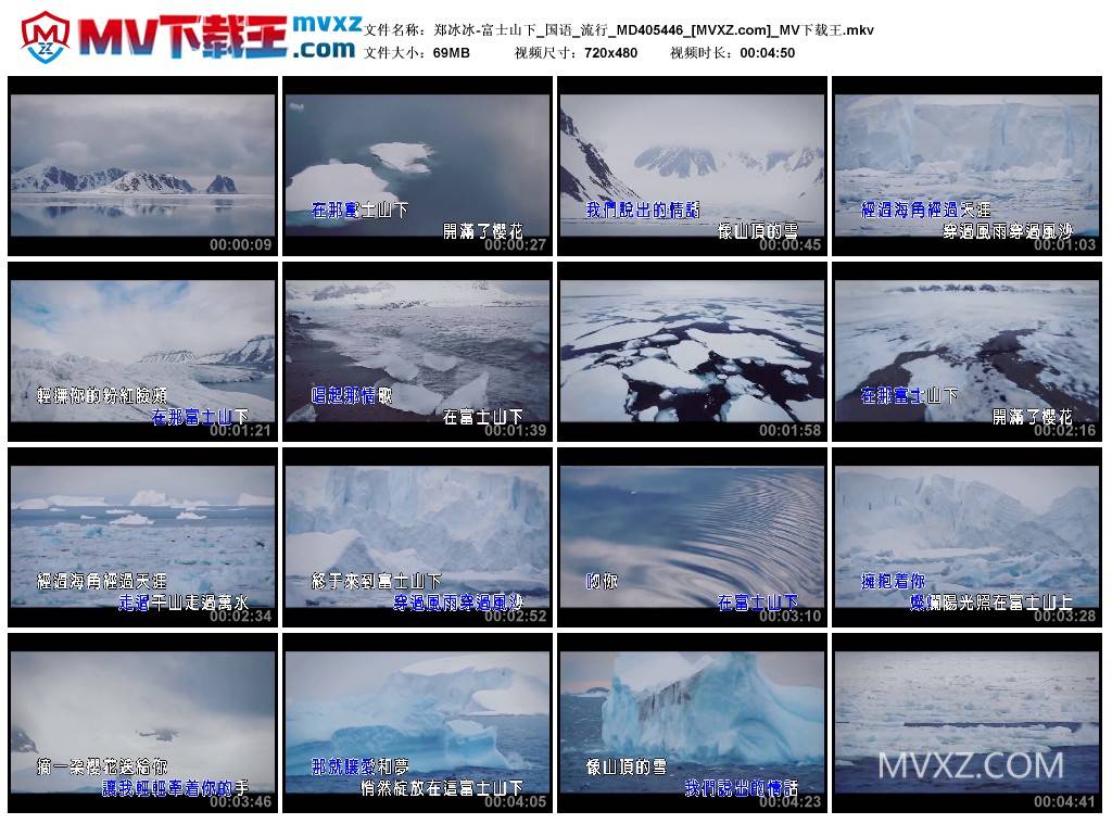 郑冰冰-富士山下_国语_流行_MD405446